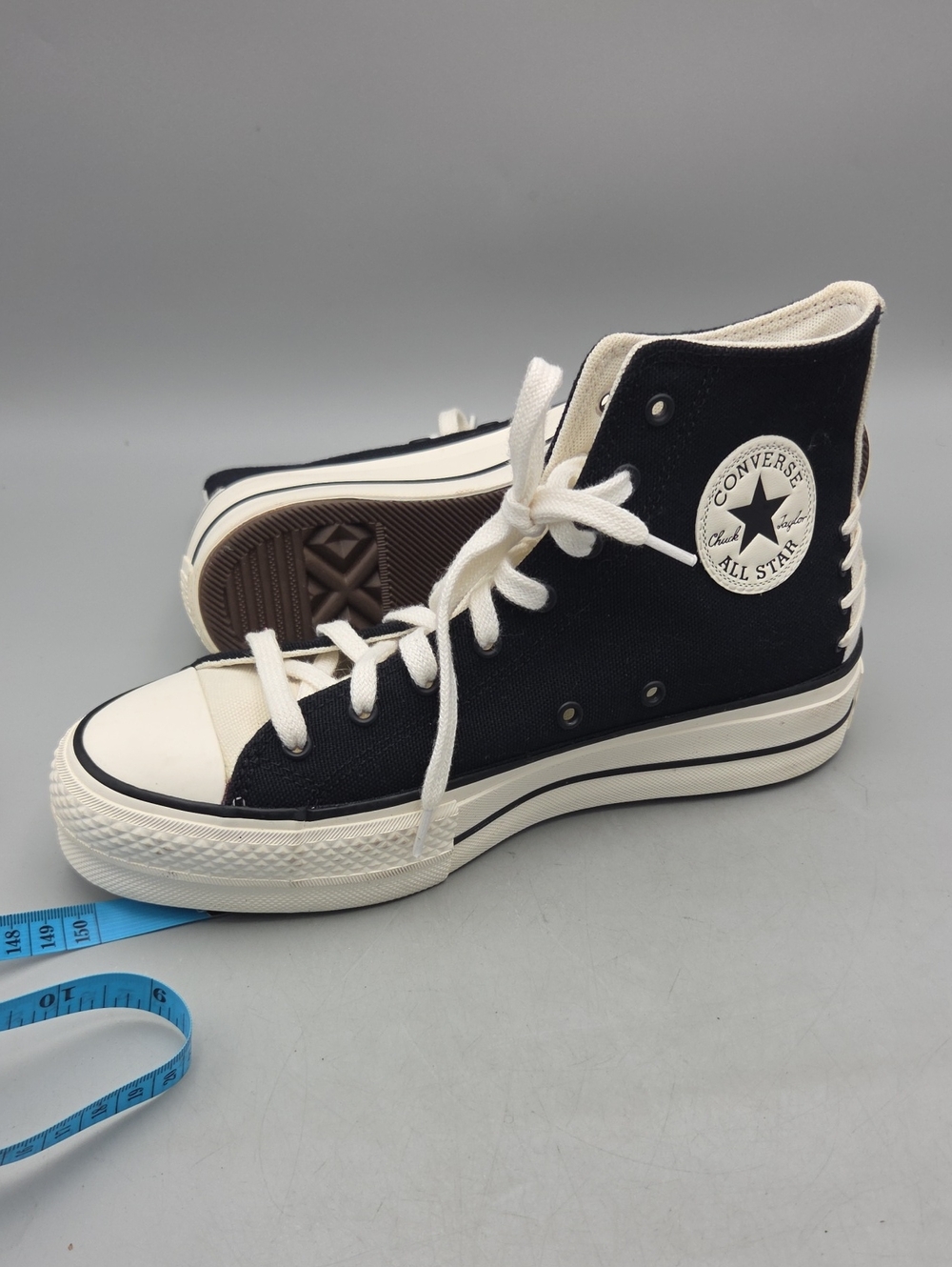 Converse Chuck Taylor All Star Lift Platform High Top sneakers Women 8 Black